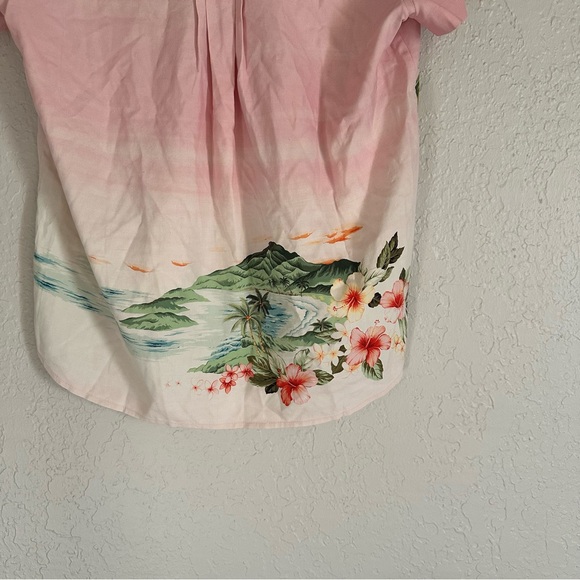 Tommy Bahama NWT 100% Silk Artist Series ‘23 Perfect Paradise Talulla Camp Shirt - Picture 5 of 9